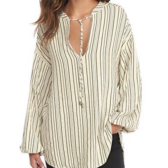 Free People Rhythm of the Night Striped Tu… - Picture 15 of 15